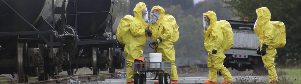 HAZMAT Team Members Discusses Chemical Disaster