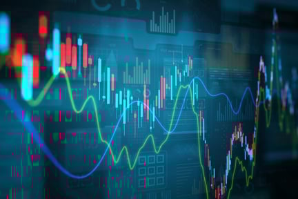 Image of a business line chart